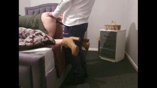 Step son fucking pregnant step mom with 11 inch of dick