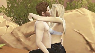Klaus & Caroline Outdoor Sex Scene - 3d Hentai
