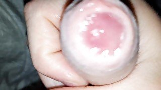 Extreme Precum // Uncut Foreskin // Wet Handjob With Massive Cumshot