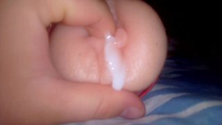 Fingering a cum filled Pussy (Pocket Pussy)