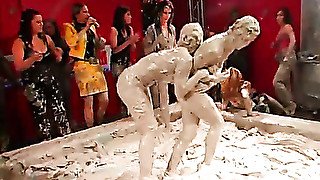 HARD-BODIED BABES ENTER THE MUD PIT