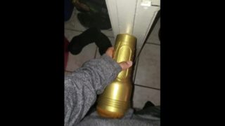 Fucking my fleshlight till I go soft