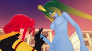 (3D Hentai)(Futa)(Monster Musume) Slime x Zombina