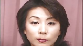 Bukkake for mature japanese slut