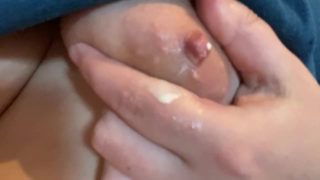 Lonely Milf Milking Herself