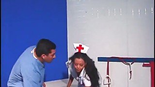 Cocksucking sultry nurse shows her professional skills