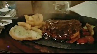 Food Licking Tastey Cum