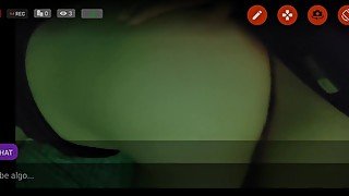 Grabo en vivo y la pongo de a perrito