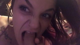 Step sis wants to play and deepthroat her brother 