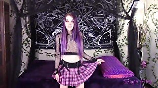 Skyla Pink tiny slut MILF enjoys BBC