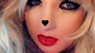 Cosplay female silicone masker 