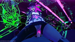 Akali Kda league of legends pov cowgirl - (FpsBlyck)