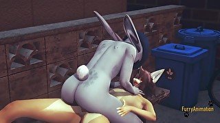 Zootropia Furry Hentai - Judy Hopps sucks and is Fucked by a Fox