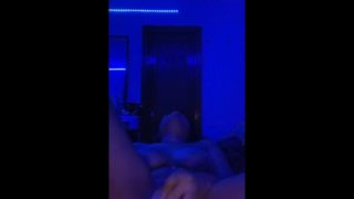 Ebony goth girl fucks herself 