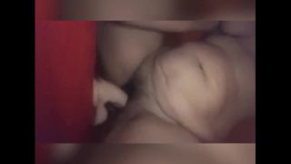 Riding dildo while everyone is Home