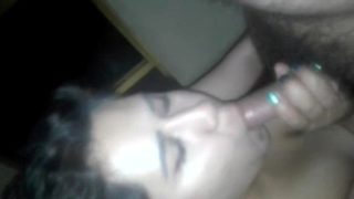 Blowjob + fuck in a hotel , young MILF cheating !!! Big boobs