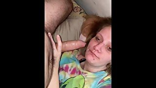 Cell phone deepthroat