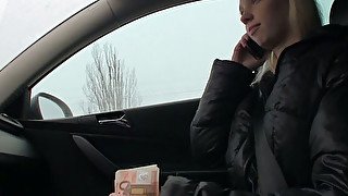 Delectable teen with lovely ass gets fucked from behind