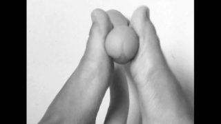 Footjob Foot Fetish - enjoy double toy