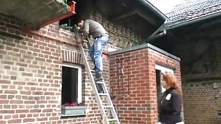 Fun with the handyman!