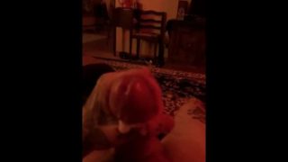 Big cock goth boy stroking and cumming 