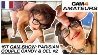 After a good, intense pounding Candy Scott gets a cum facial! CAM4