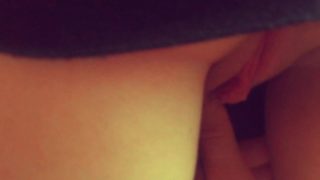 Stepdaddy look at my sweet little pussy!! Touch it and fuck hard. 