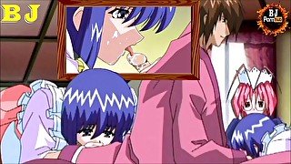 HENTAI BLOWJOB CUM SWALLOW animated big tis girl lick cock till cum, anime female cartoon gives head