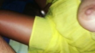 Sex on the beach with slut milf from bar at the Jersey Shore