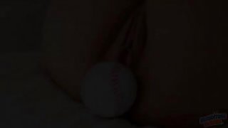 Full Leather Ball Insertion - Amazing Body Latin Teen! OMG!