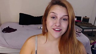 BBW teen striping very very slowly