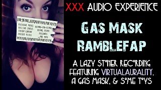 Talking & Masturbating While Wearing A Gas Mask (AUDIO ONLY ASMR)