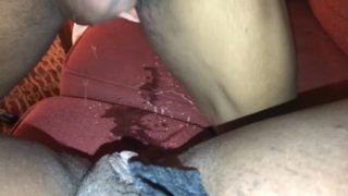 Squirting on daddy’s dick