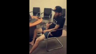 Caught daddy jerking off at work so I helped