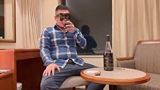 手コキ用ローションのぺぺ360 ワンカースと、防水シーツを準備して40分亀頭責め‼︎【ゲイ】【日本】【おもちゃ】