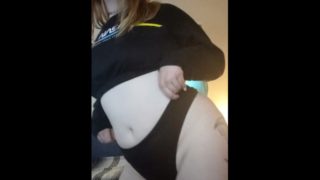 Minxy grinding hips and tit teaser