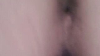 Dude films white booty and pussy very closeup in the toilet room