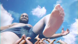 Giant Crushes Worthless Bugs