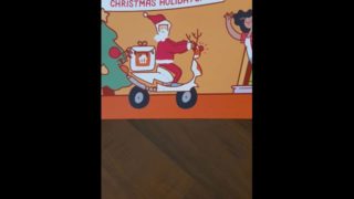 Step mom get fucked by Santa Claus before Christmas Eve 
