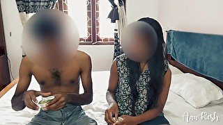  Stepsister couldnt resist while stepbrother came for study aaakeshxx