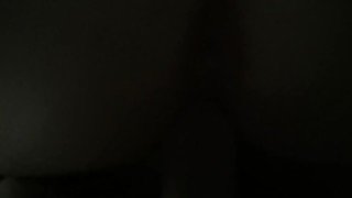 Taking her to pound town on my moms bed