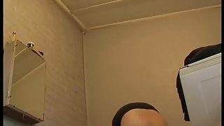 Hidden cam - immature in Bathroom
