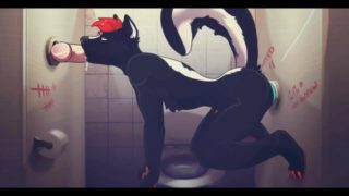 Rex The Slut Taking Furry Cock 