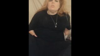 Fingering and cumming with my pants on