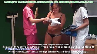 $CLOV Taylor Raz Subdued By Nurse Alexis Grace & Nurse Morbia So Doctor Tampa Can Masturbate Teen