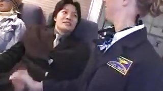 american stewardess handjob part 2