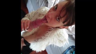 petite skinny girl loves sucking cock and giving hand jobs