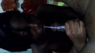 Black Kitten In Action Non Stop Blowjob