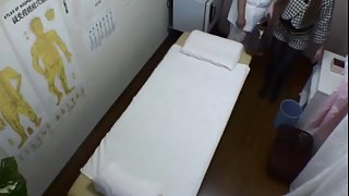 Candid medical massage voyeur video featuring fresh Asian girl