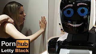 Public Oral Creampie in Mall - Letty Black